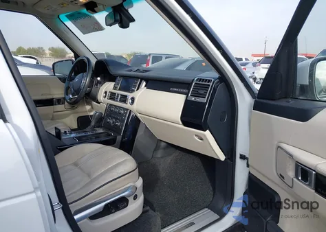 2012 Land Rover Range Rover Supercharged из США, поврежденный, VIN SALMF1E48CA387325